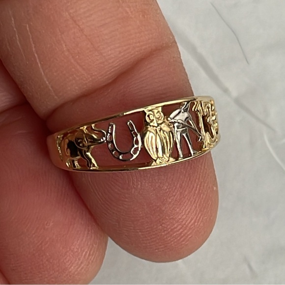 14k solid gold size 71/2